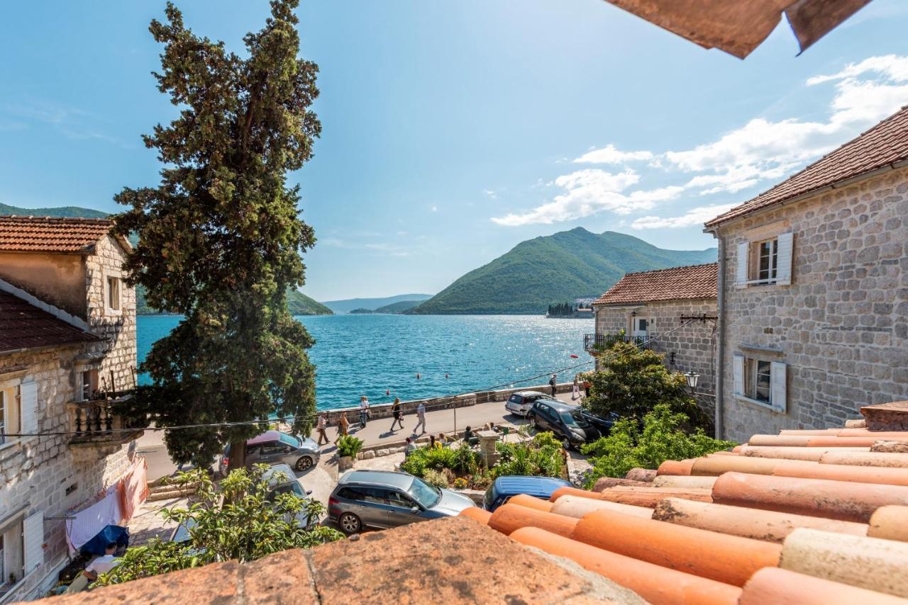 Charming Bohemian House In Perast Villa Exterior photo